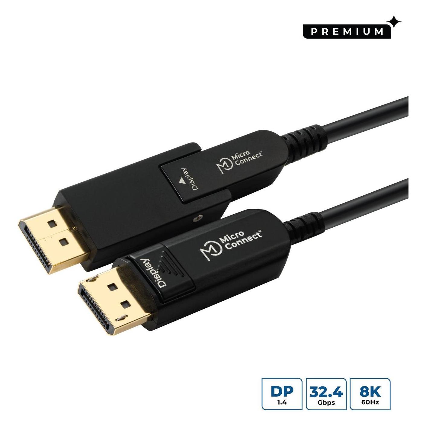 VivoLink - PRODP0.5, DisplayPort, DisplayPort, Maschio, Maschio, Nero