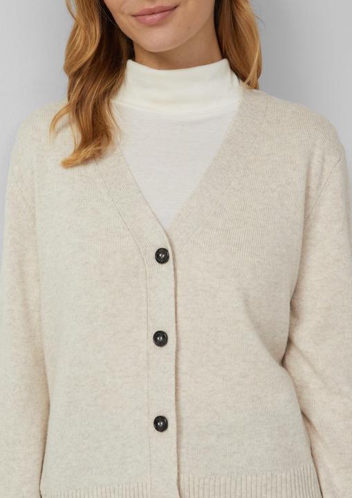 Produktbild s.Oliver Strickjacke Strick-Cardigan aus Wollmix (36)