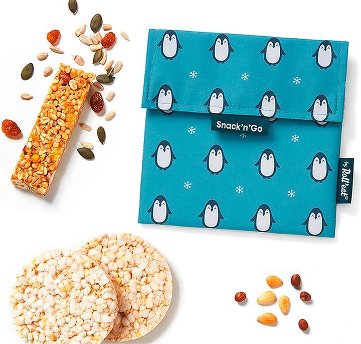 Produktbild Roll'Eat Lunchbeutel SnacknGo Animals