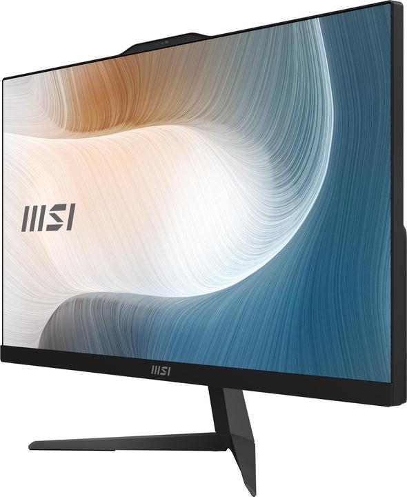 Actual product image MSI Modern AM242 12M-1629XDE All-in-One schwarz 23.8" (60,5cm) FHD Display, Intel Core i3-1215U, 8GB (256 GB, 8 GB, Intel Core i3-1215U, Intel UHD Graphics)