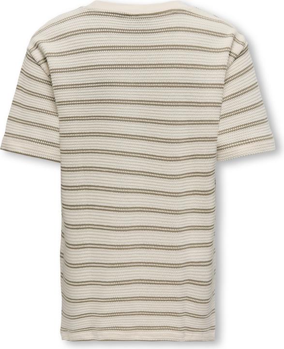 Produktbild Only & Sons Osjian Ss Stripe Struct Tee Jrs (158, 164)