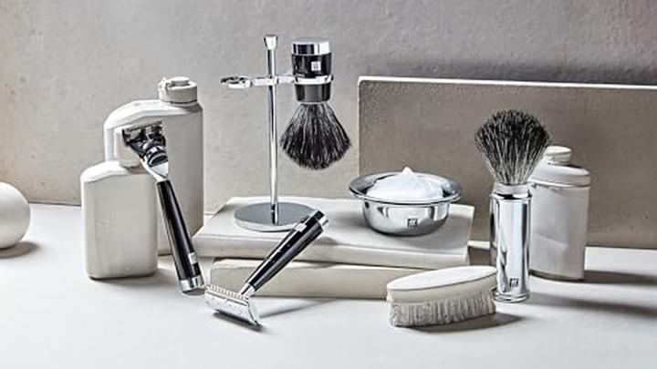 Produktbild Zwilling Rasierer mit Edelharzgriff Nassrasur Gillette Fusion Klingen