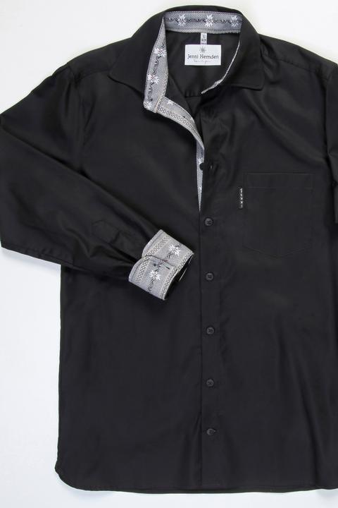 Produktbild Jenni Hemden Uni Kontraststoff (XXL)