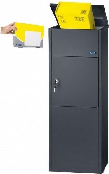 Actual product image Rottner Parcel Keeper 1000 Mailbox Post Mounted Mailbox Steel