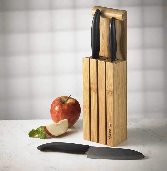 Produktbild Kai Bamboo Knife Block KYOCERA