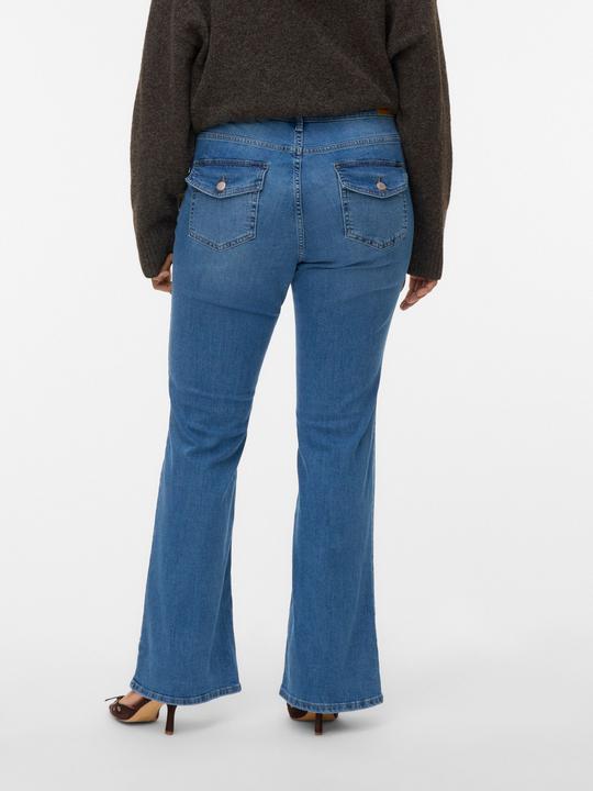 Produktbild Vero Moda VMFLASH Mid Rise Ausgestellt Jeans Ausgestellt (54)