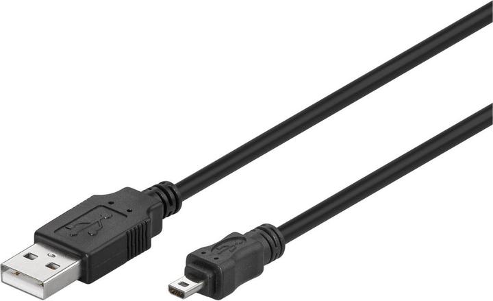 Actual product image MicroConnect USB A - Mini USB B (1.80 m, USB 2.0)