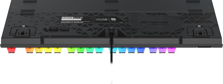 Actual product image SPC Gear GK650K Omnis Mechanical Keyboard with RGB Pudding Edition (US, Kailh Red switch) (Eng. Int.)