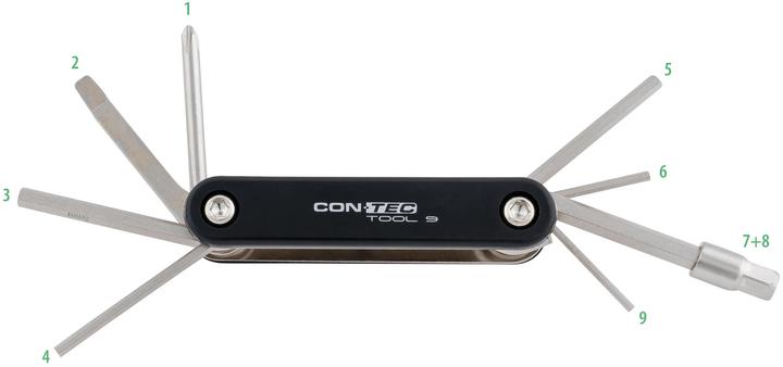 Immagine prodotto Contec Strumento multitool 9 (9 Funzioni)