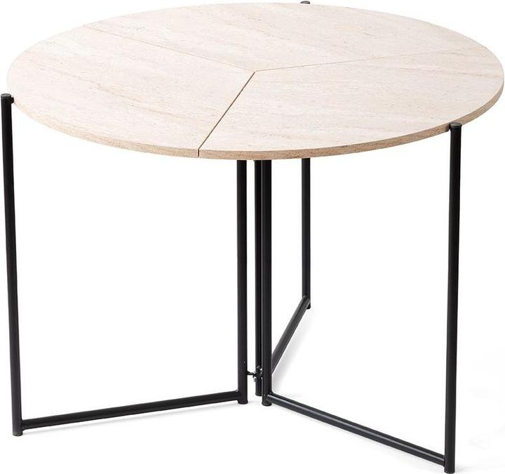 Hanah Home Yaprak Extendable Dining Table (100 x 100 x 72 cm)