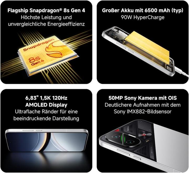 Produktbild Xiaomi Poco F7 (512 GB, Weiss, 6.83", 5G)