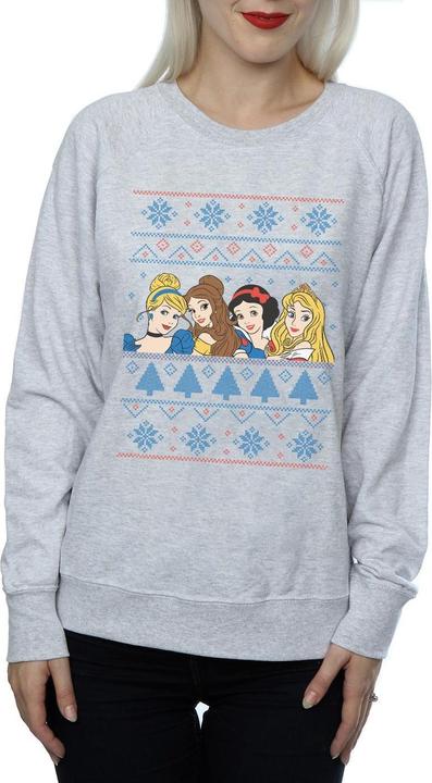 Produktbild Disney Princess Christmas Faces Sweatshirt (M)