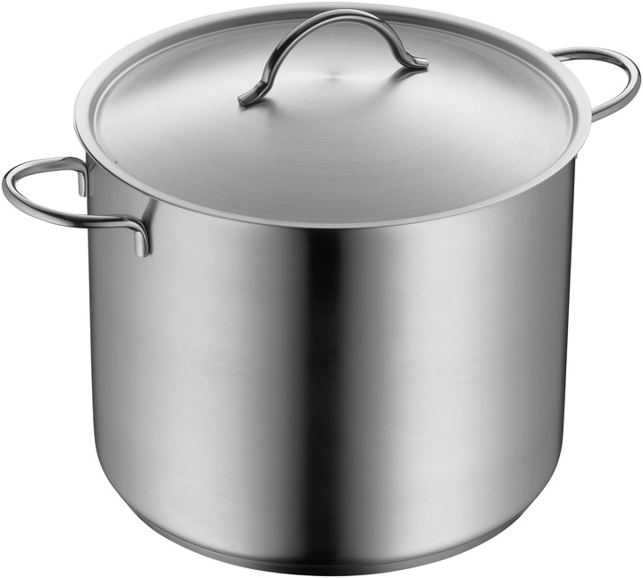 Produktbild WMF Kochtopf Gemüse- Suppentopf gross 28cm Topf gross 14l Edelstahl 18/10 Induktion (28 cm, Kochtopf, Edelstahl)