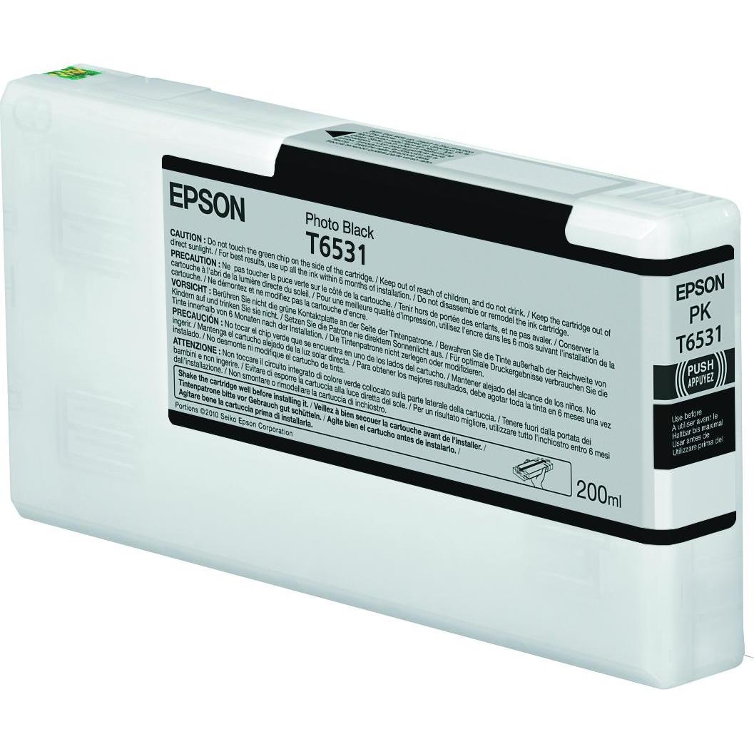Epson, Druckerpatrone, T6531 (PBK)