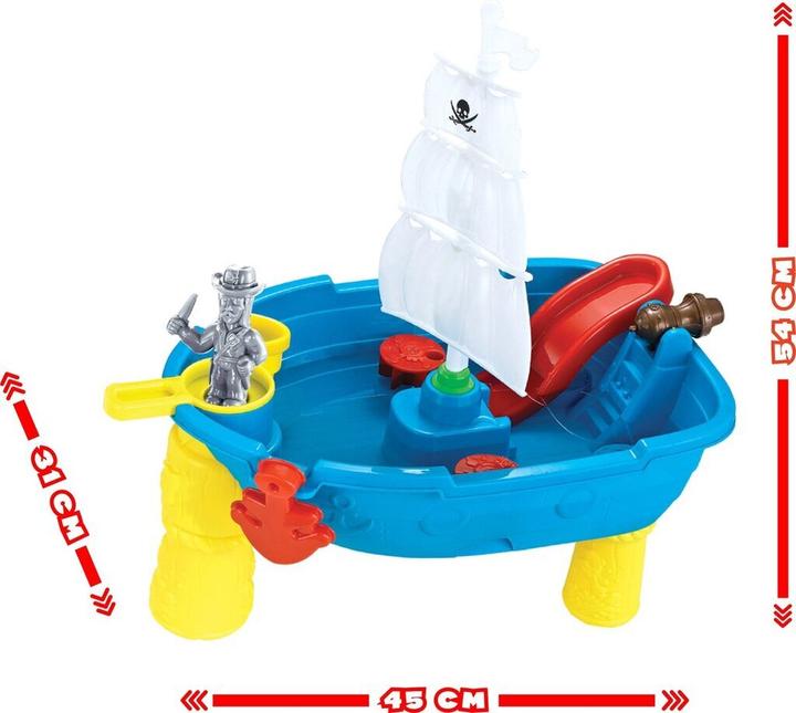 Actual product image Eddy Toys Pirate boat