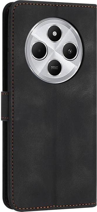 Actual product image Cover-Discount Xiaomi Redmi 14C / Poco C75 – Wildleder Look Etui im Vintage Design (Xiaomi Poco C75, Xiaomi Redmi 14C)