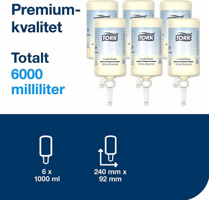Produktbild Tork Universalseifencreme (Flüssigseife, 1000 ml)