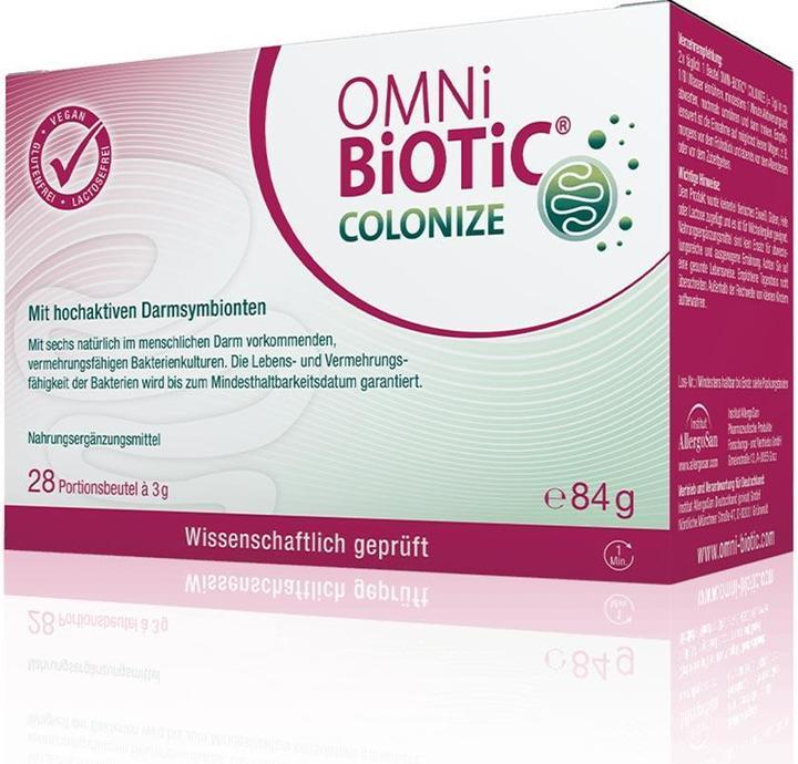 Actual product image Omni Biotic Colonize Plv (28 Piece, Sachet, 136 g)