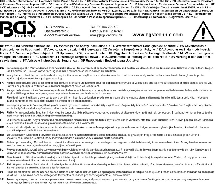 Immagine prodotto BGS Chiave a bussola lunghezza 55 mm 20 mm (3/4") poligonale interno (per XZN) M24 (20 mm)
