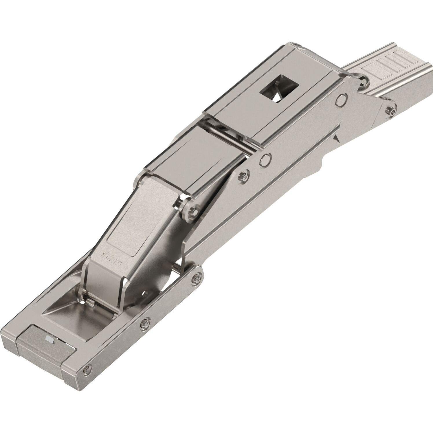 Blum, Möbelscharnier, Topfband CLIP top CRISTALLO für Glas- und Spiegeltüren und Glasvi