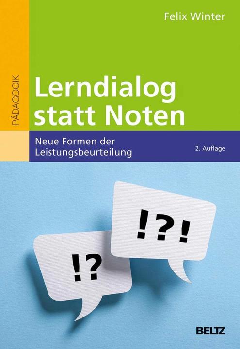 Produktbild Lerndialog statt Noten (Deutsch, Felix Winter, 2018)