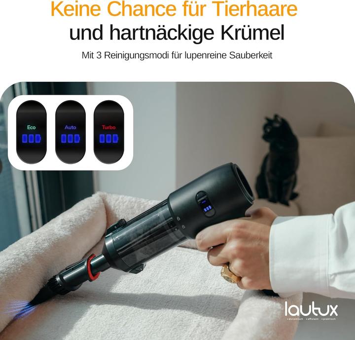 Produktbild Lautux Handstaubsauger Pro 2 mit HEPA-Filter