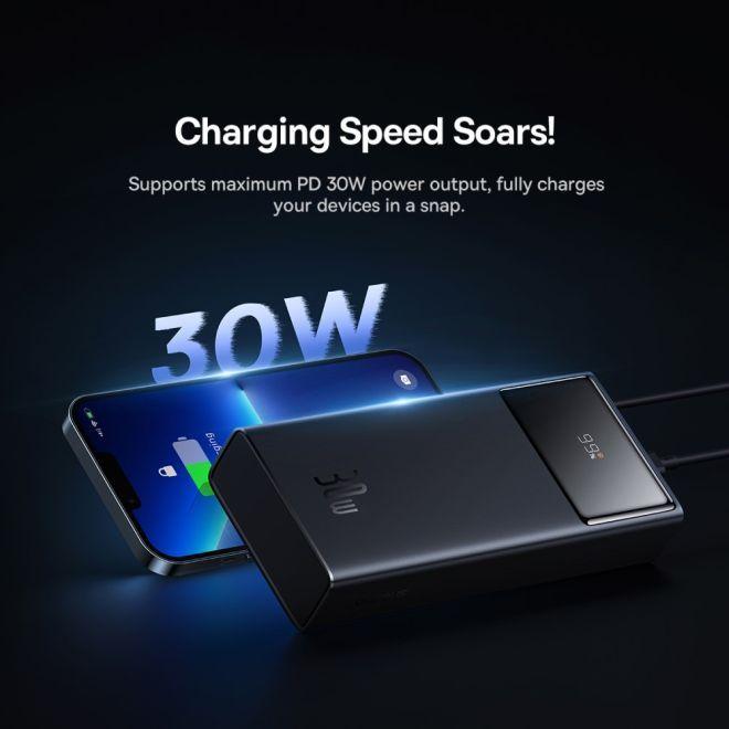 Productafbeelding Baseus Star Lord Digitaal Display Snel Opladen Power Bank (30000 mAh, 30 W, 111 Wh)