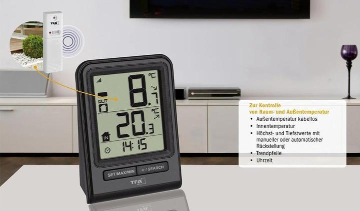Produktbild TFA Funkthermometer