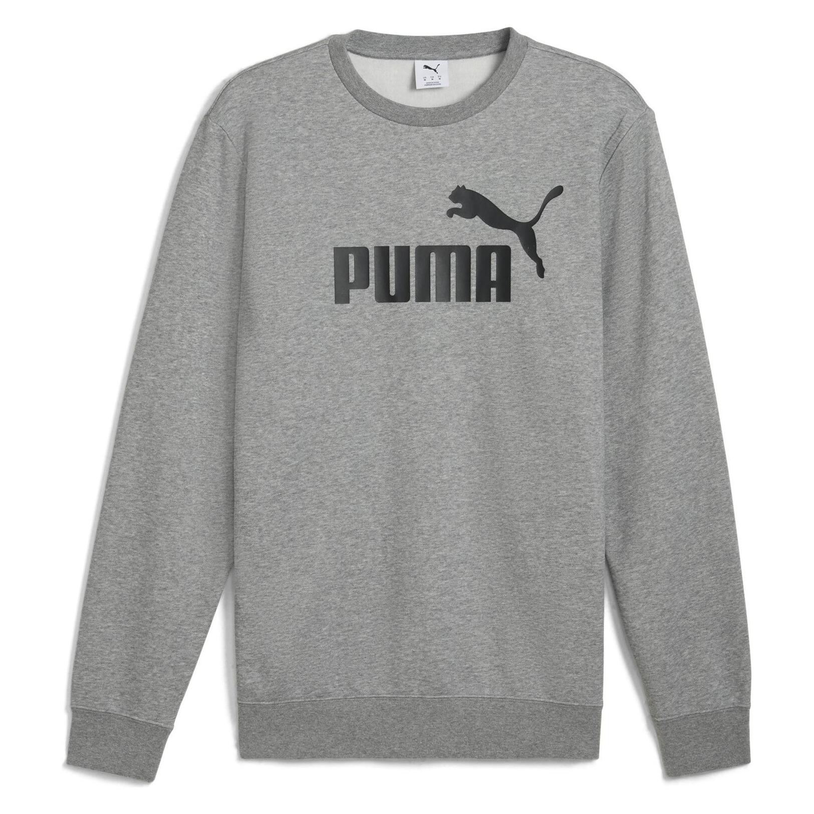 Puma, Mannen, Springer, Ess Nr. 1 Logo Crew Fl, Grijs, (Xxl)