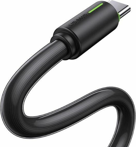 Produktbild Usams Kabel USB-C 3A YU Series 1m USB-C/USB-C czarny/black SJ732USB01 (US-SJ732 ) (1 m, USB 3.2 Gen 1, 18 W)