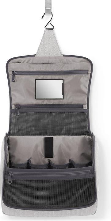 Immagine prodotto reisenthel toiletbag XL a spina di pesce grigio (4 l)
