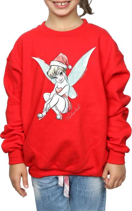 Produktbild Disney Tinkerbell Christmas Fairy Sweatshirt Mädchen (128)