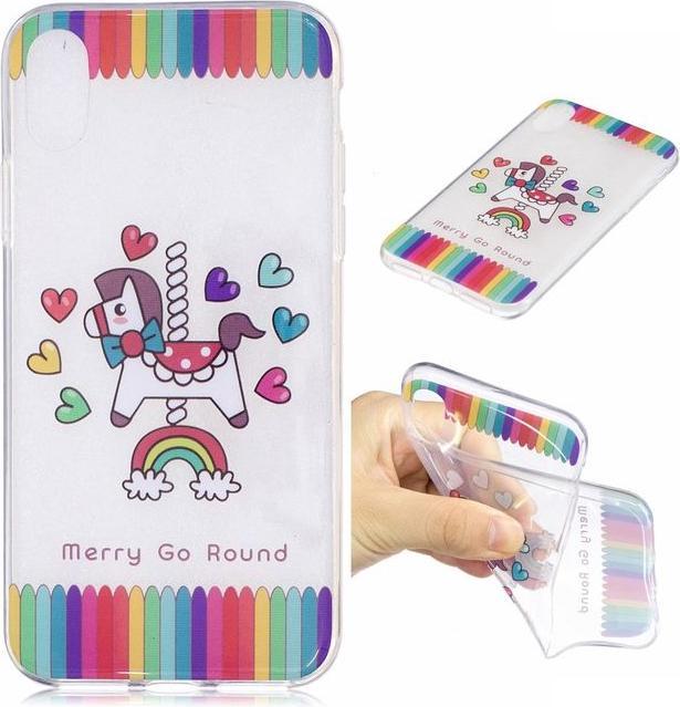 Actual product image MU Style TPU soft case with pattern (Apple iPhone X)