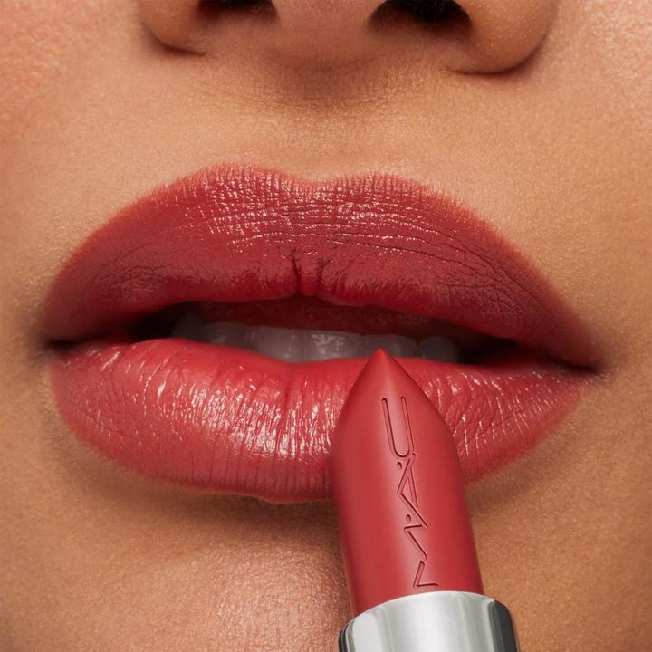 Image du produit MAC Cosmetics MACximal Sleek Satin Lipstick BRICK-O-LA (Brick-O-La)