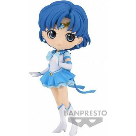 Banpresto Pretty Guardian Sailor Moon Cosmos The Movie Q Posket - Eternal Sailor Mercury Ver.B