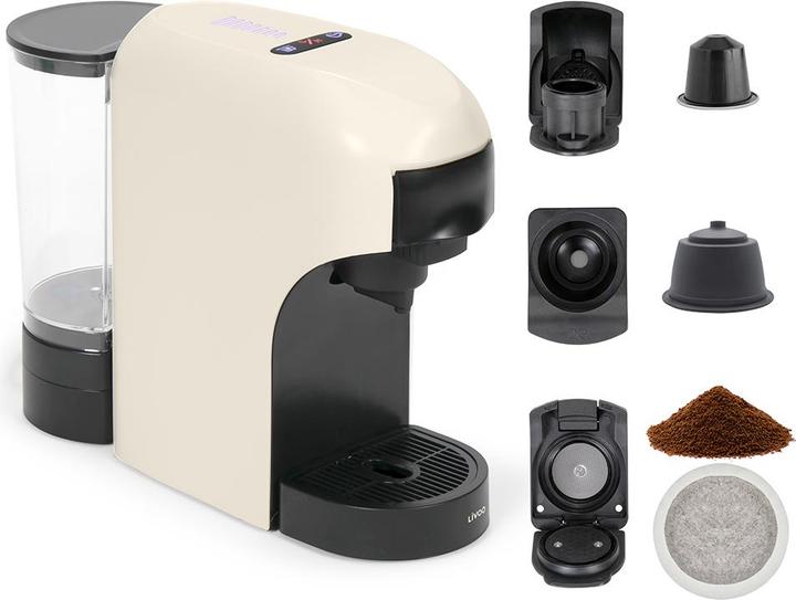 Livoo 4-in-1 multi-capsule coffee machine (E.S.E., NESCAFÉ Dolce Gusto, NESPRESSO Original)