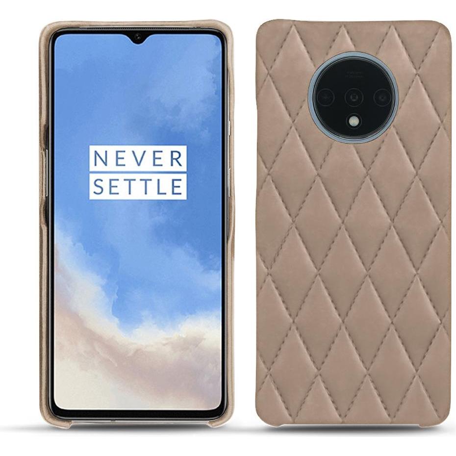 Thumbnail - Noreve Lederschutzhülle (OnePlus 7T), Smartphone Hülle, Beige