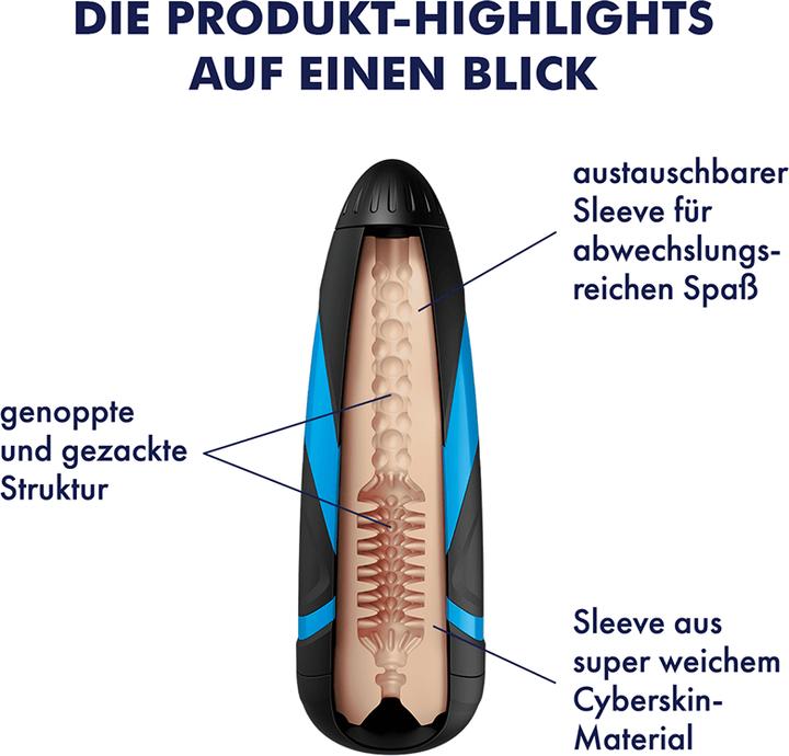 Image du produit Satisfyer Manches hommes Tornado Bliss