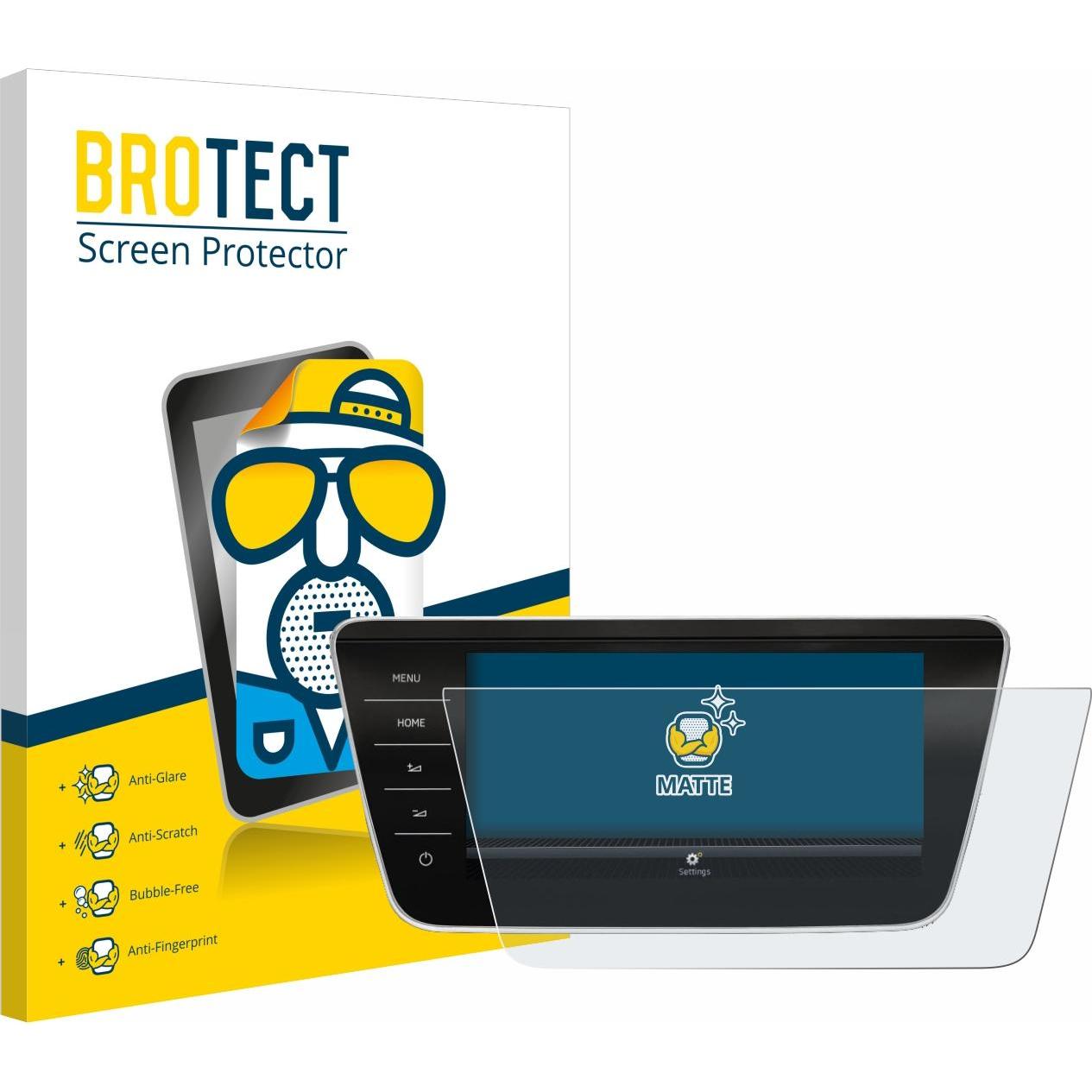 BROTECT, Fahrzeug Navigation Zubehör, Entspiegelungs-Schutzfolie Displayschutz Matt