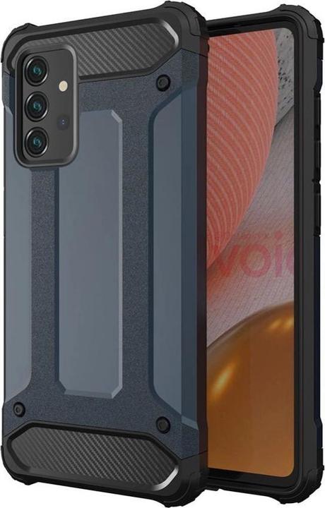 Produktbild Hurtel Back panel cover Hybrid Armor Case for Samsung Galaxy A56 - Blue (Samsung Galaxy A56)