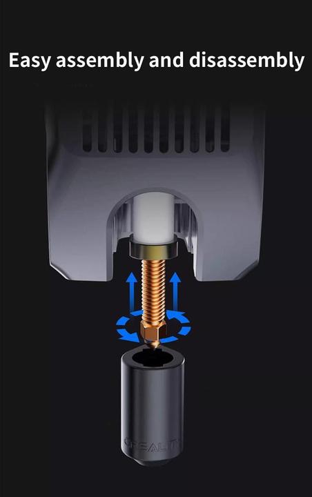 Image du produit Creality x Phaetus Silizium-Düse 0.4 mm (Tube de grenaillage)