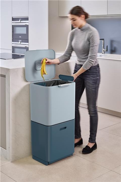 Produktbild Joseph Joseph Totem Max Ed. 60L - Mülltrennungs- und Recyclingein.-Himmel (60 l)