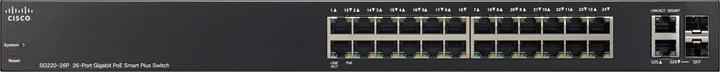 Actual product image Cisco SG220-26P: 26 Port Smart Plus Switch (26 ports)