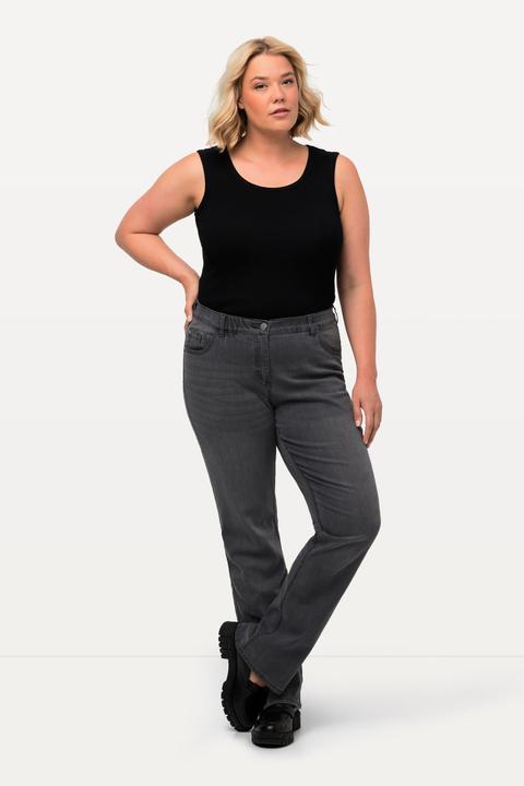 Produktbild Ulla Popken Jeans Marie, Bootcut, Komfortbund, 5-Pocket-Schnitt (42)