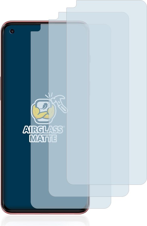 Produktbild BROTECT AirGlass Panzerglasfolie Matt (3 Stück, OnePlus Nord 2 5G)