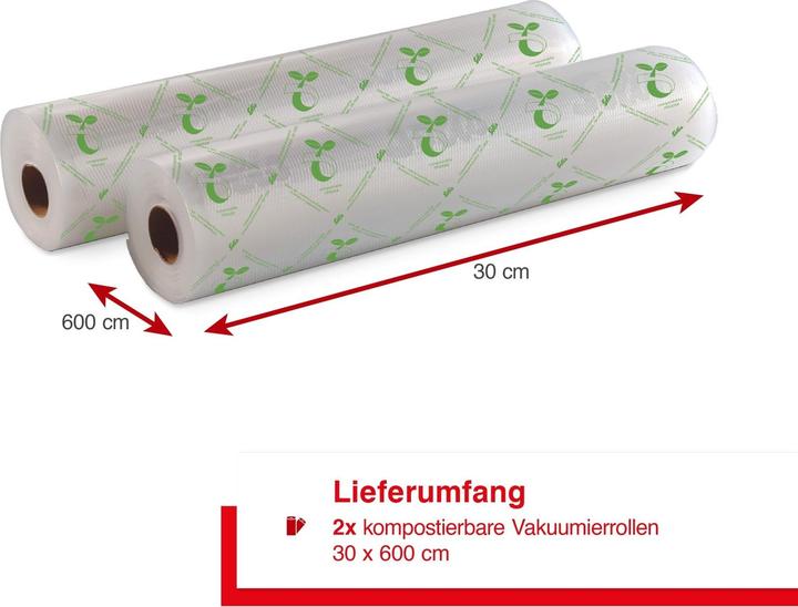 Actual product image Solis ECO vacuum sealing films 30 x 600 cm (2x)