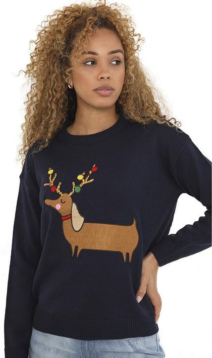 Produktbild Brave Soul Pullover Weihnachtliches Design (M)