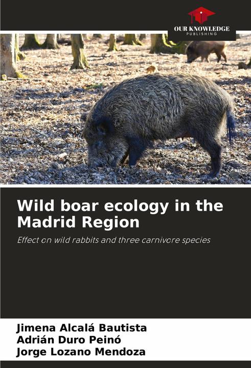 Actual product image Wild boar ecology in the Madrid Region