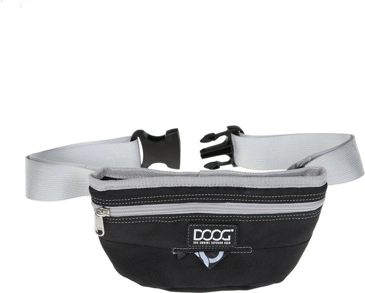 Doog Treat Pouch L Schwarz / Grau (L, Erziehung)