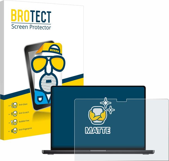 Produktbild BROTECT Entspiegelungsfolie Displayschutz Displayschutzfolie Folie Matt (16")